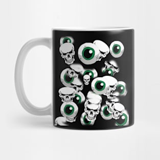 Skull with eyeys Mug